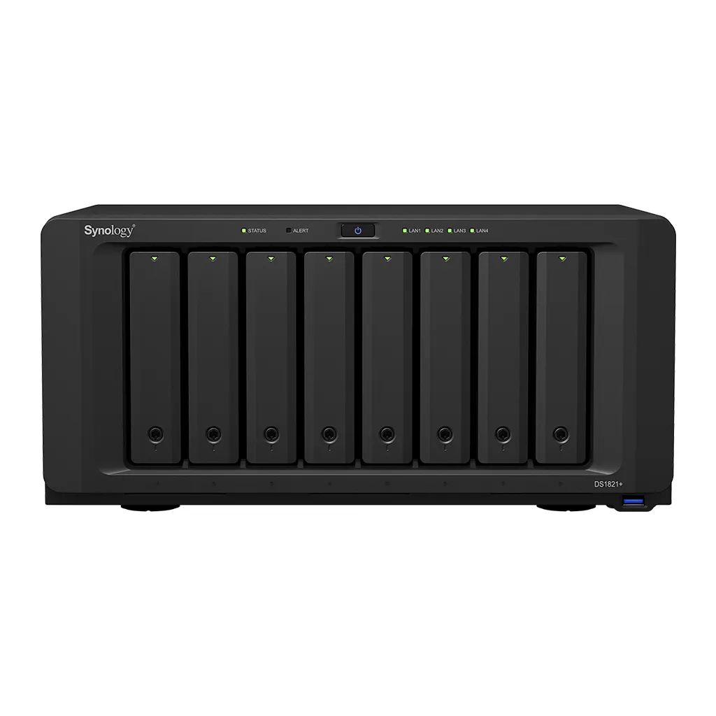 Synology DiskStation DS1821+, 8-bay - Personal Cloud NAS
