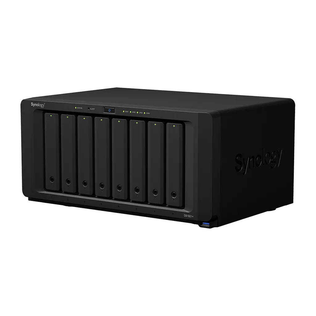 Synology DiskStation DS1821+, 8-bay - Personal Cloud NAS