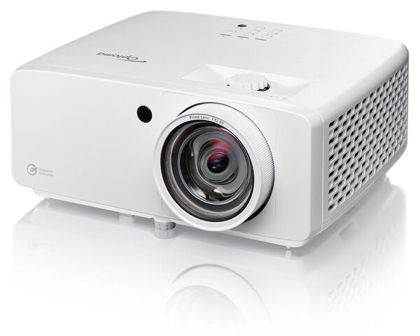 Optoma ZH521ST Short Throw DLP Full HD 5300 ANSI lm Laser Projector, White