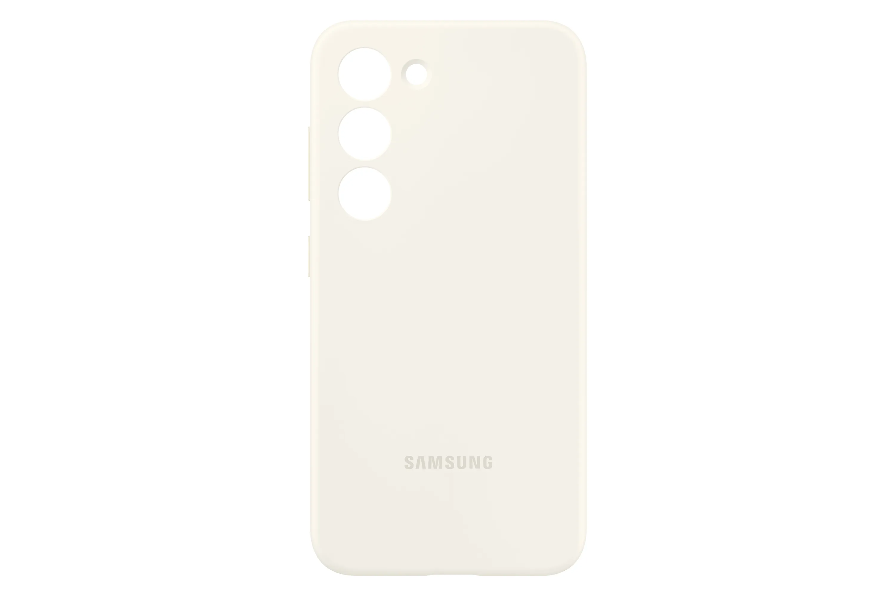 Samsung Galaxy S23 Silicone Case, Cream