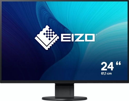 EIZO FlexScan EV2480-FBK 23.8" Full HD, IPS -näyttö, USB-C hub