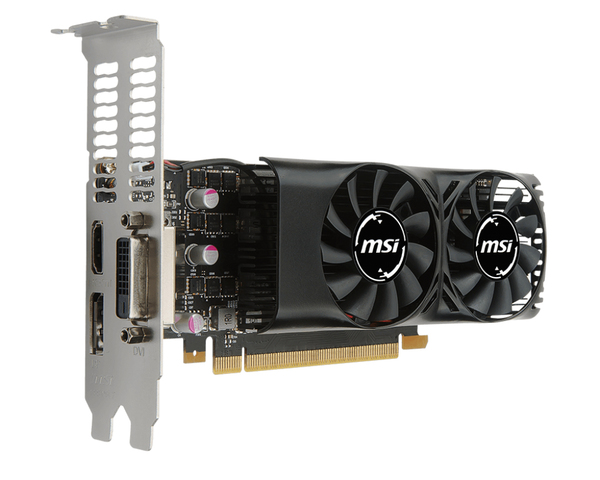 MSI GeForce GTX 1050 LP 2 Gt -n&auml;yt&ouml;nohjain