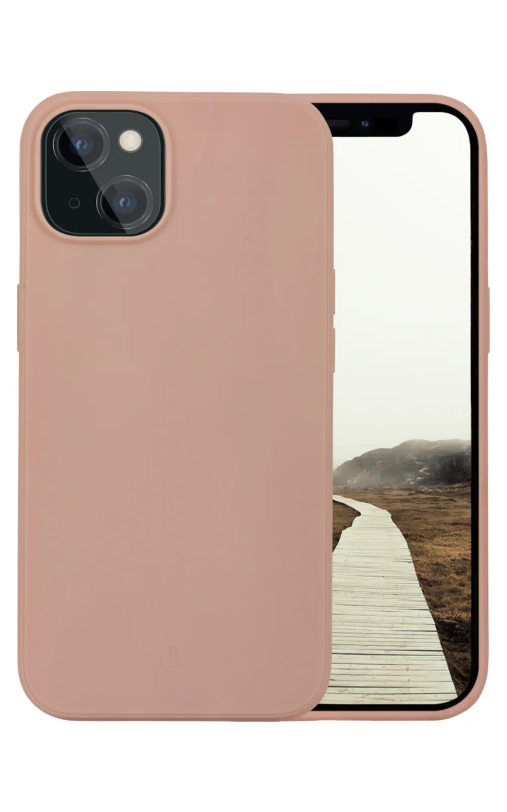 Dbramante1928 Greenland, iPhone 13 -suojakuori, Pink Sand