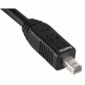 Hama USB-A – Mini-USB B6 - kabel, 1,8 m, Svart