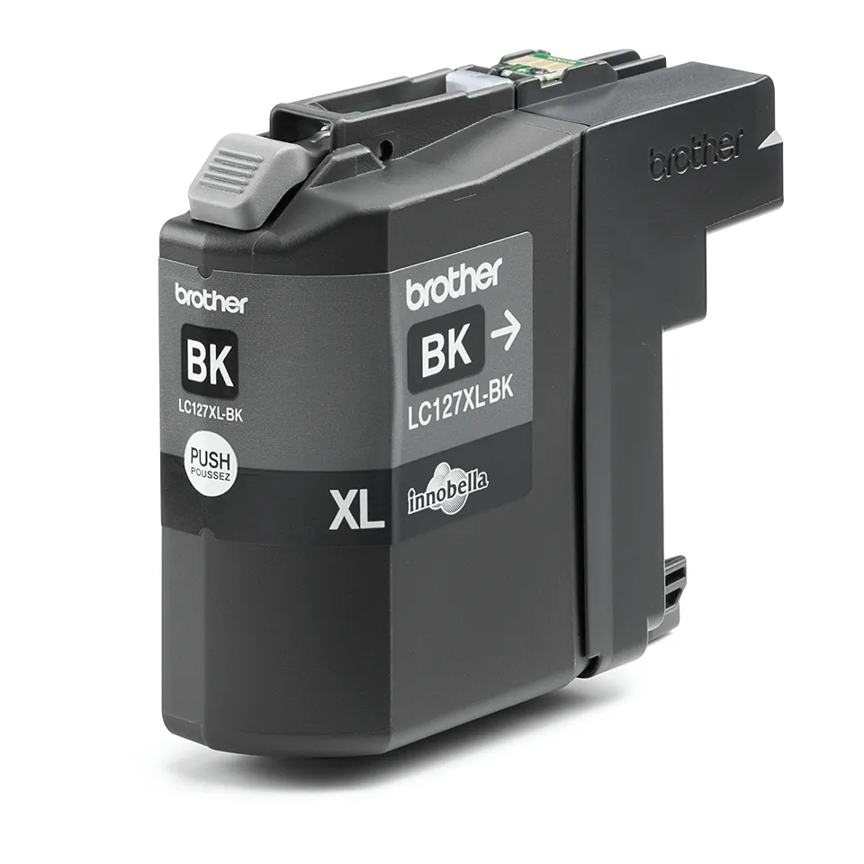 Brother LC127XLBK-mustekasetti, musta