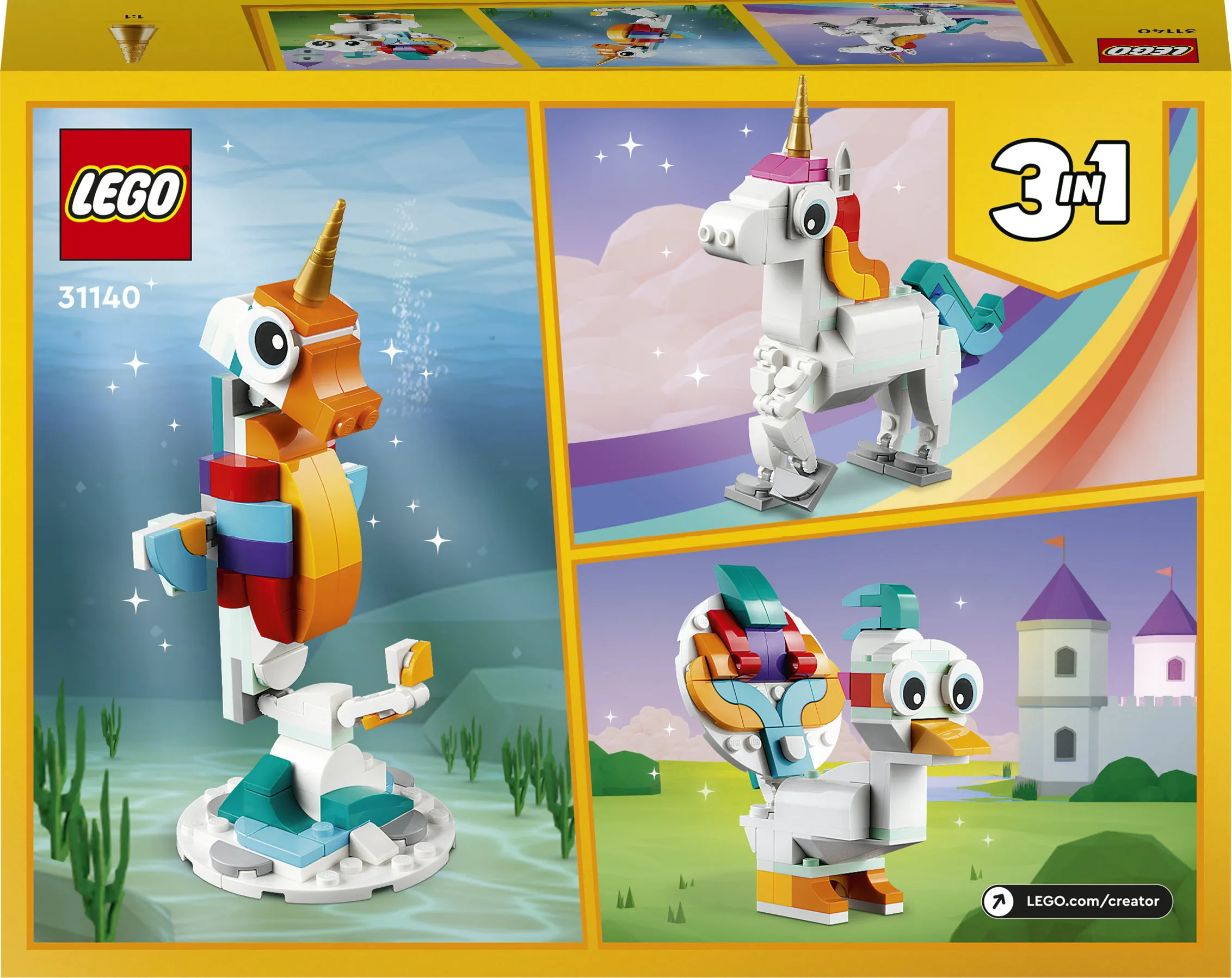 LEGO Creator Magical Unicorn 31140