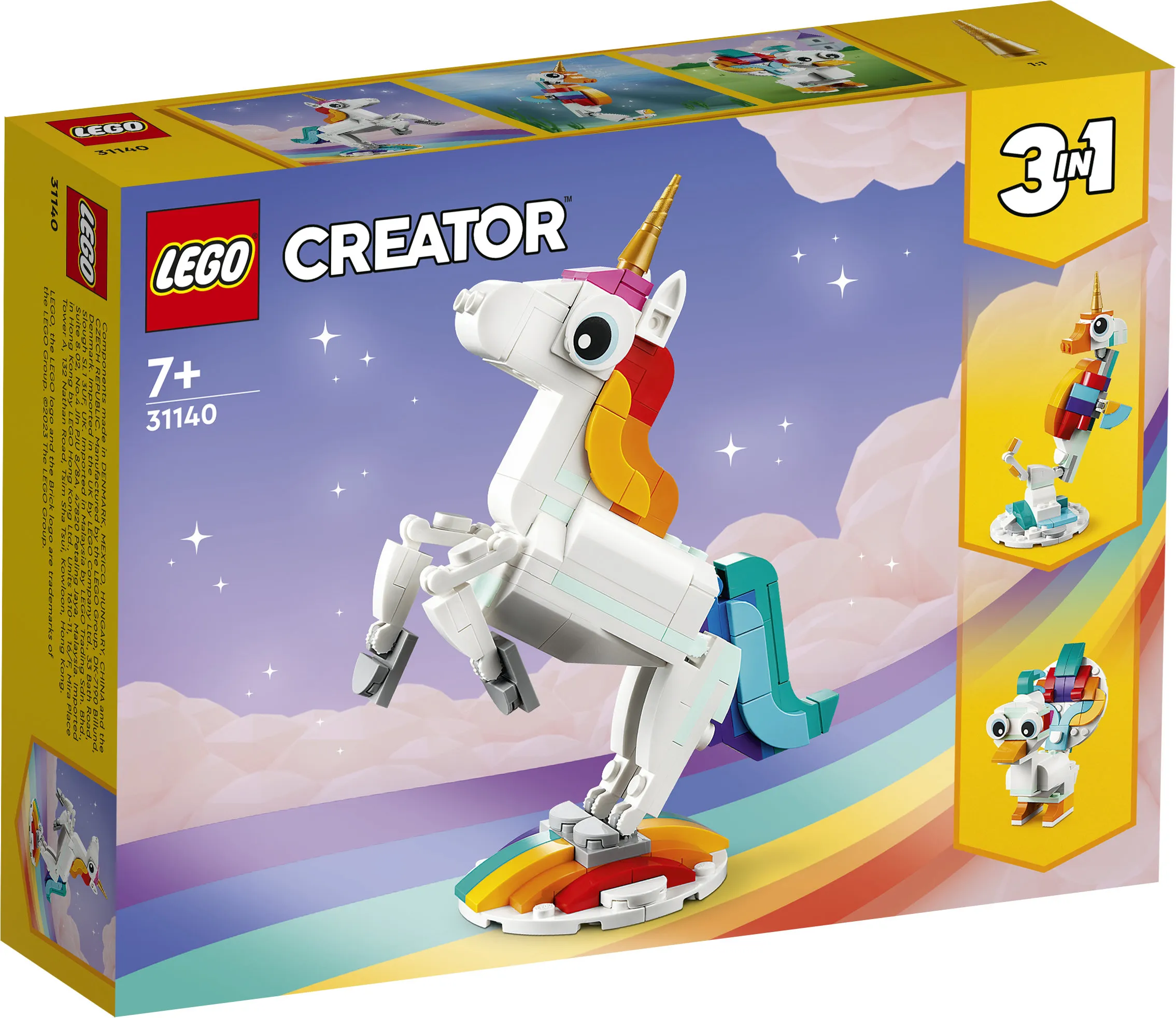 LEGO Creator Magical Unicorn 31140