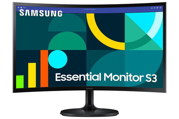 Samsung Essential S36GD 24" Full HD, PLS -kaareva näyttö