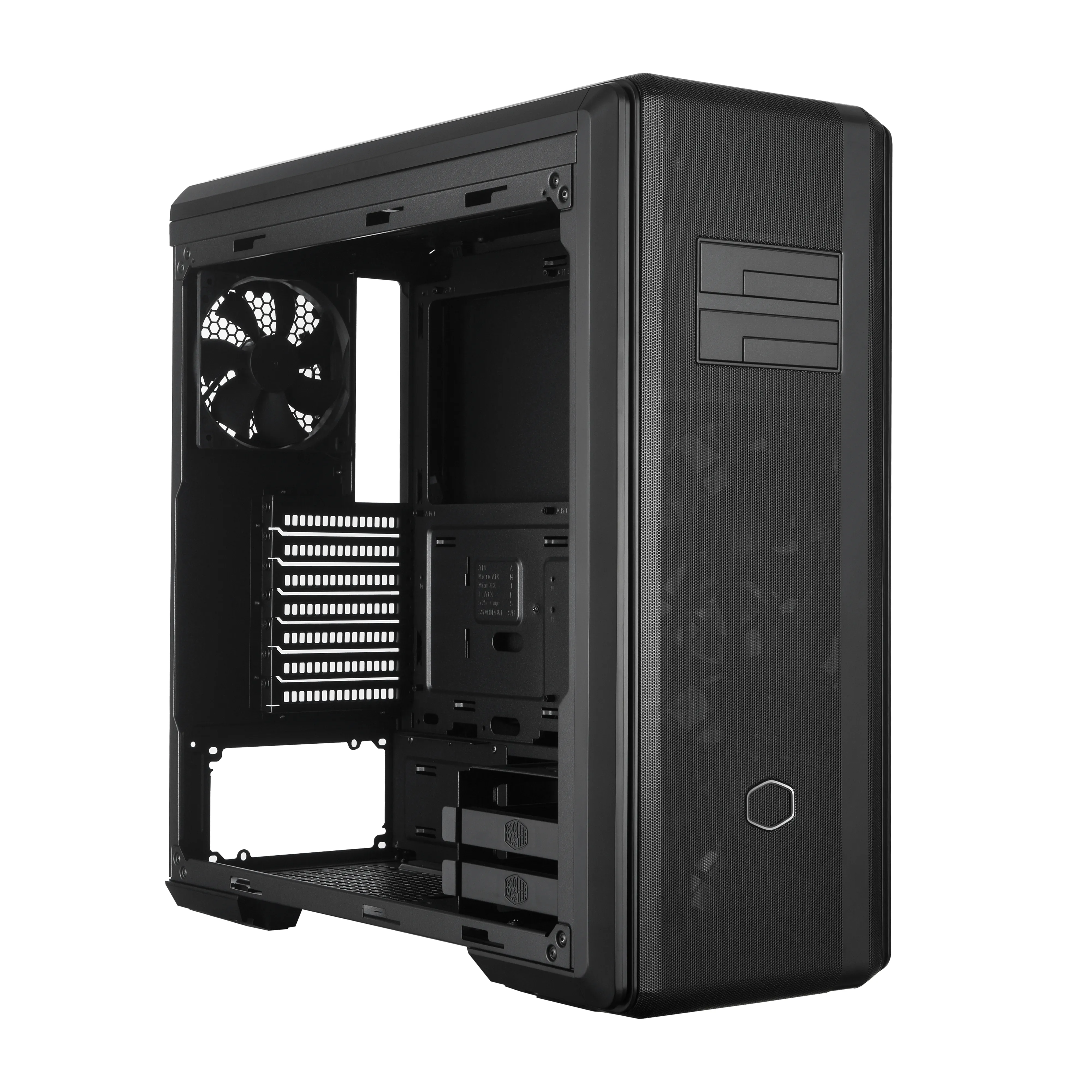 Cooler Master NR600P - miditornikotelo, Musta
