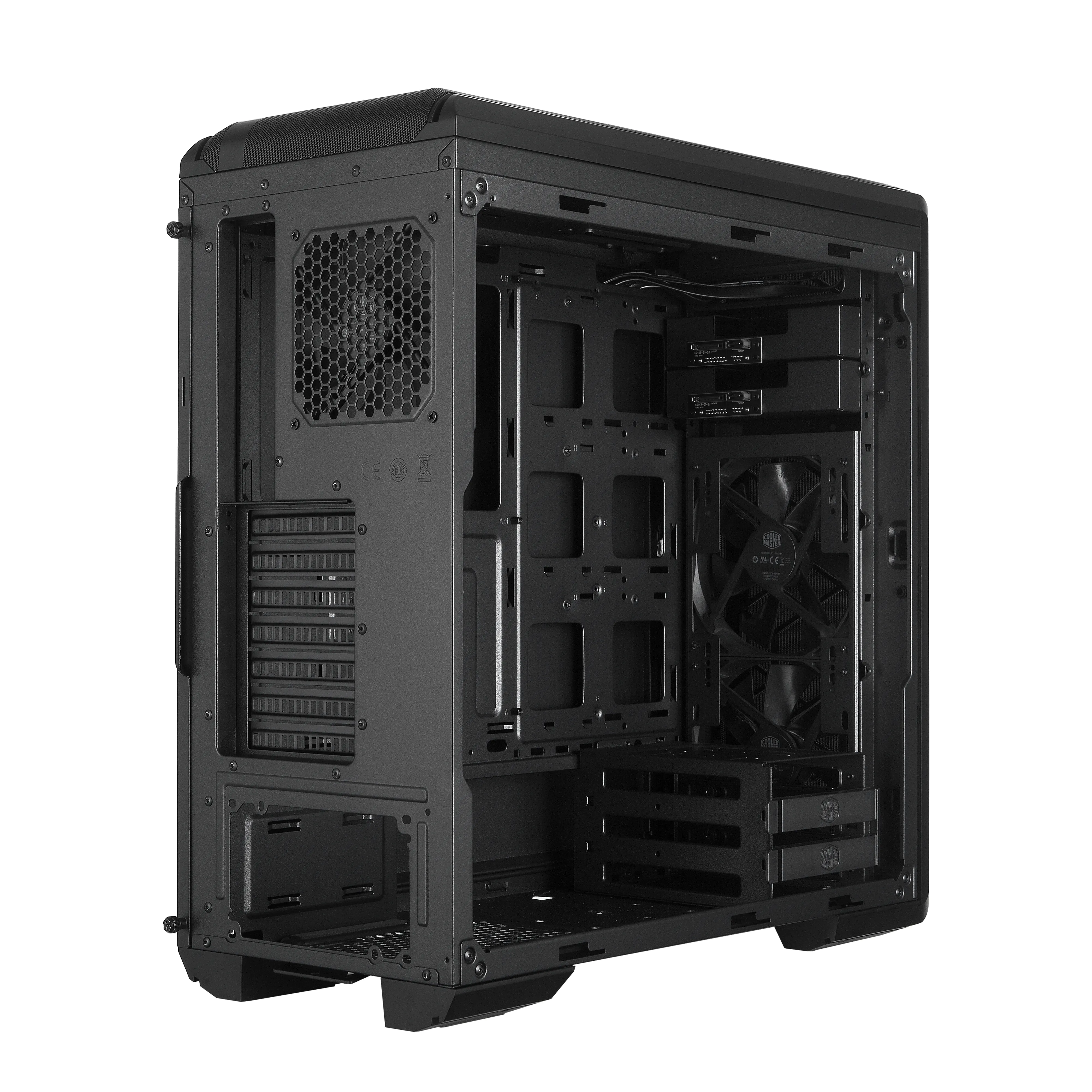 Cooler Master NR600P - miditornikotelo, Musta