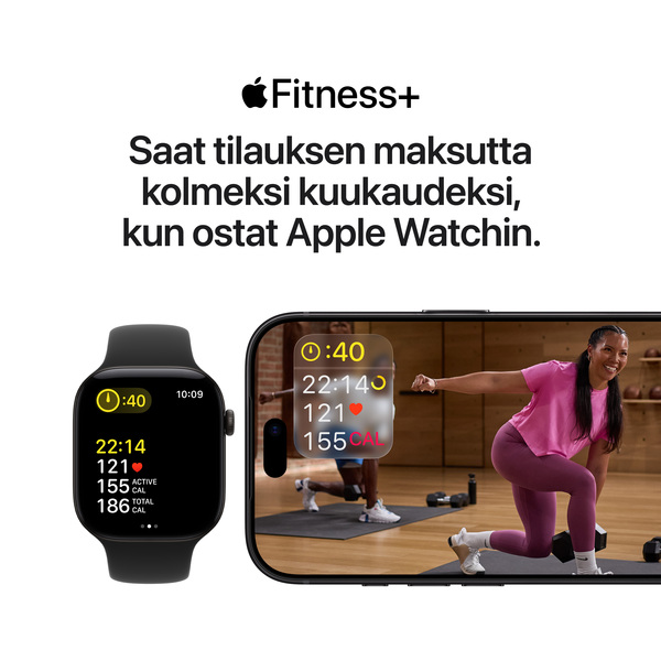 Apple Watch Series 12 (GPS + Cellular) 46mm Dark Bronze Aluminium Case with Dark Bronze Milanese Loop, M/L
