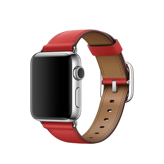 Apple Watch 38 mm klassinen ranneke - punainen