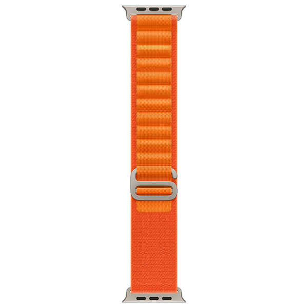 Apple Watch 49mm - Alpine-ranneke, Oranssi (Suuri)