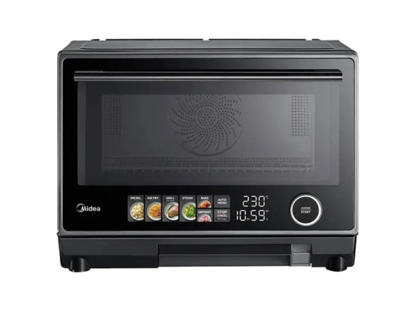 Midea MSO25H Microwave Oven 25 L, 1000 W, Grill, Convection, Steam, Inverter, Black