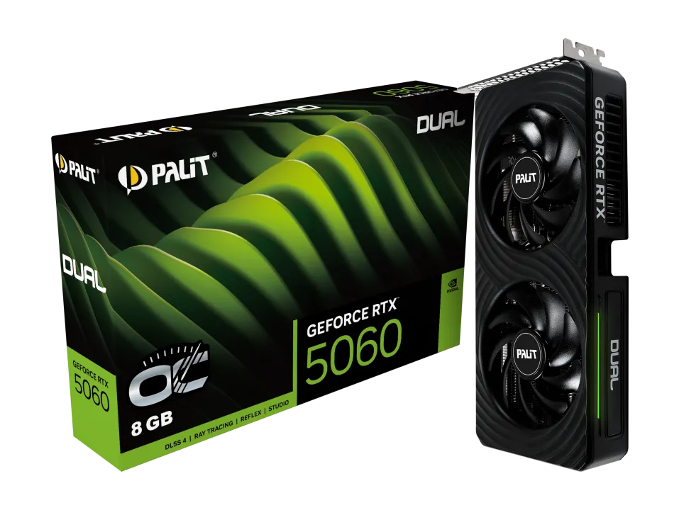 Palit GeForce RTX 5060 Dual OC 8GB - graphics card