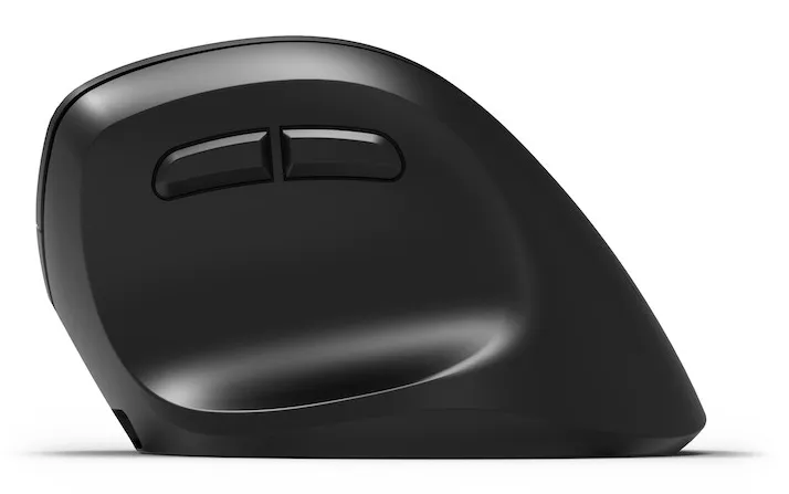 Port Designs PD-910007 Ergo tr&aring;dl&ouml;s ergonomisk mus, svart