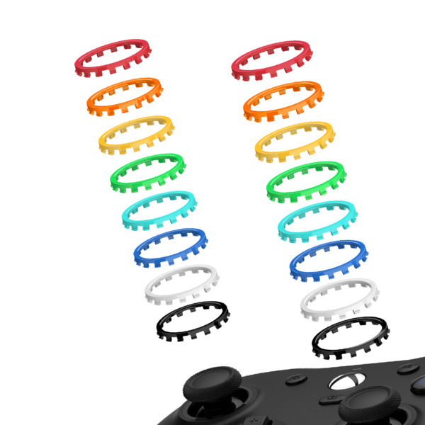 GameSir AC11 Controller Precision Rings 8-pack, multicolor