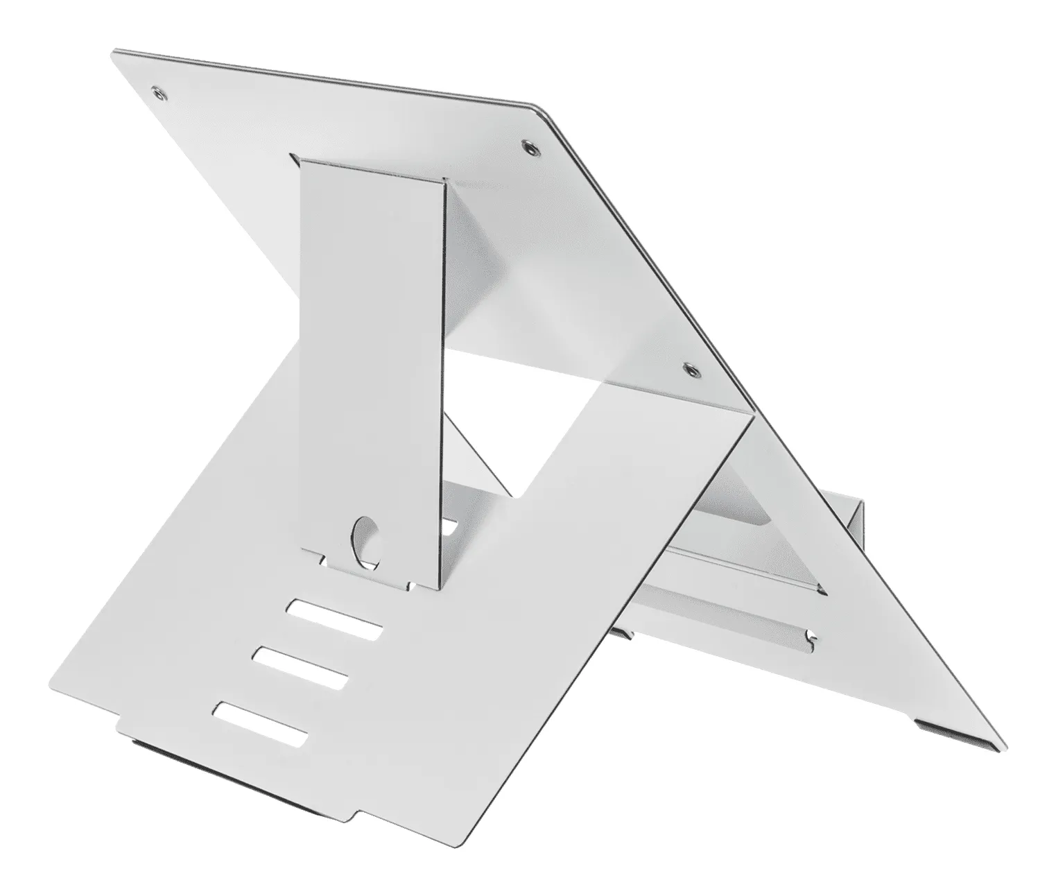 R-Go Riser Flexible Laptop Stand, adjustable, white