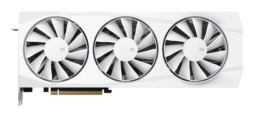 XFX Radeon RX 9070 XT QUICKSILVER OC White 16 GB - grafikkort