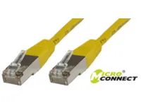 MicroConnect Cat6 S/FTP RJ45 5m n&auml;tverkskabel, gul