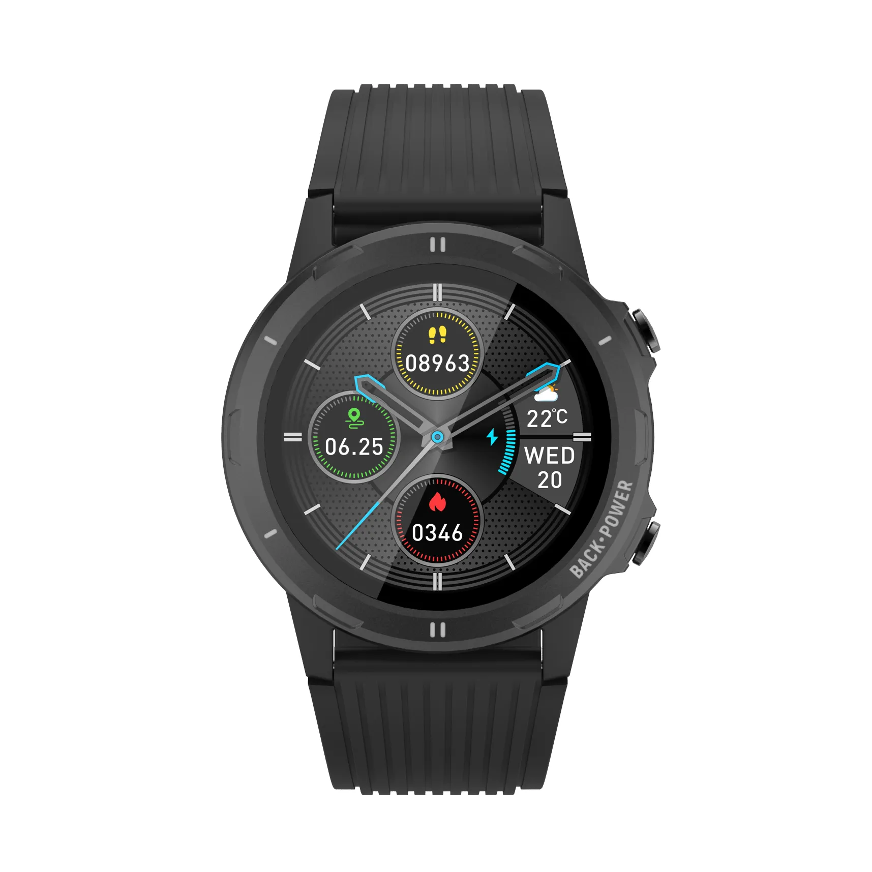 Denver SW-351 - smartklocka, svart