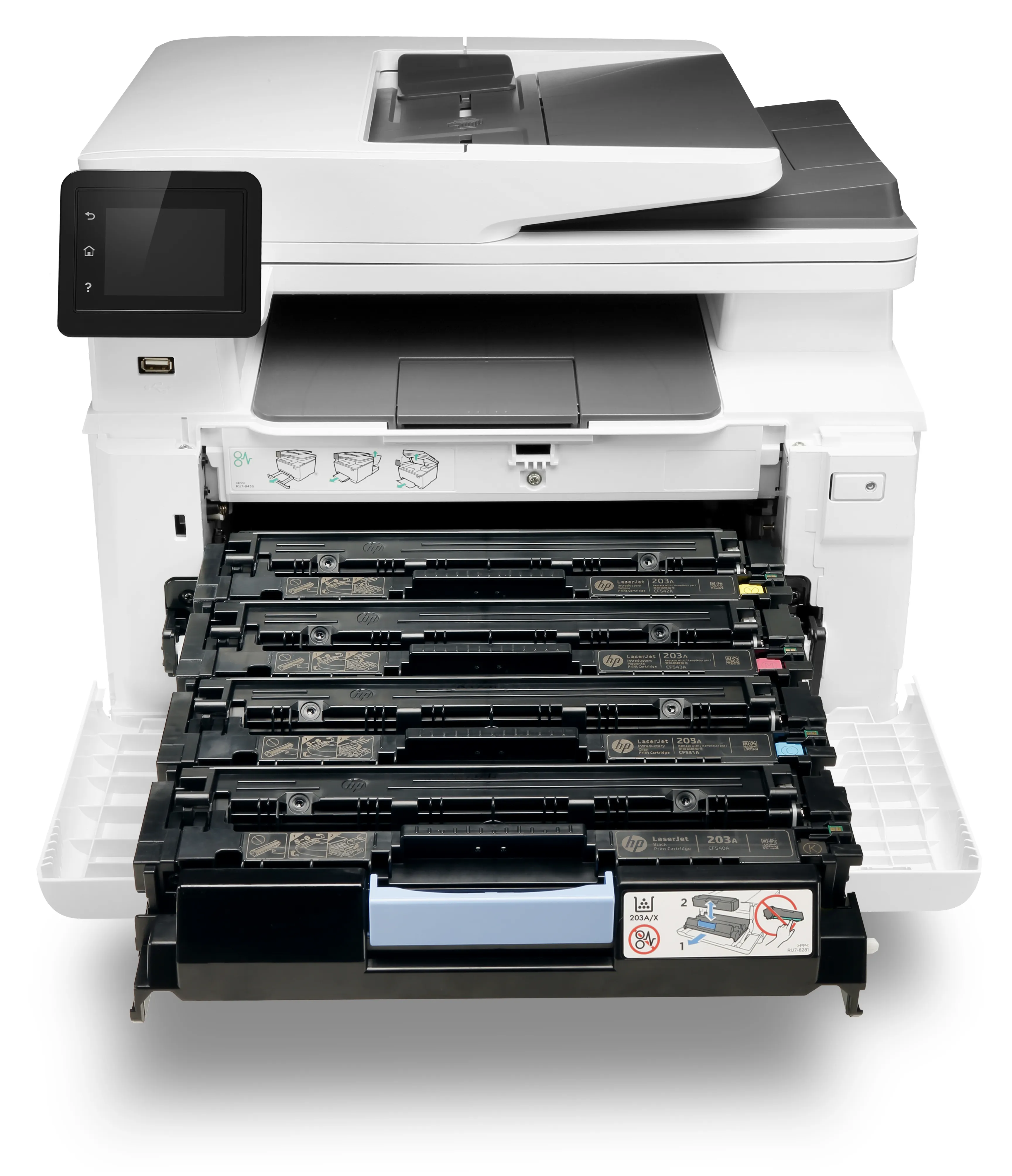 HP LaserJet Pro M281fdw Duplex, LAN/Wi-Fi, A4 -v&auml;rilasertulostin