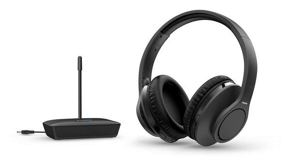 Philips H6005 FM TV -wireless headphones, black
