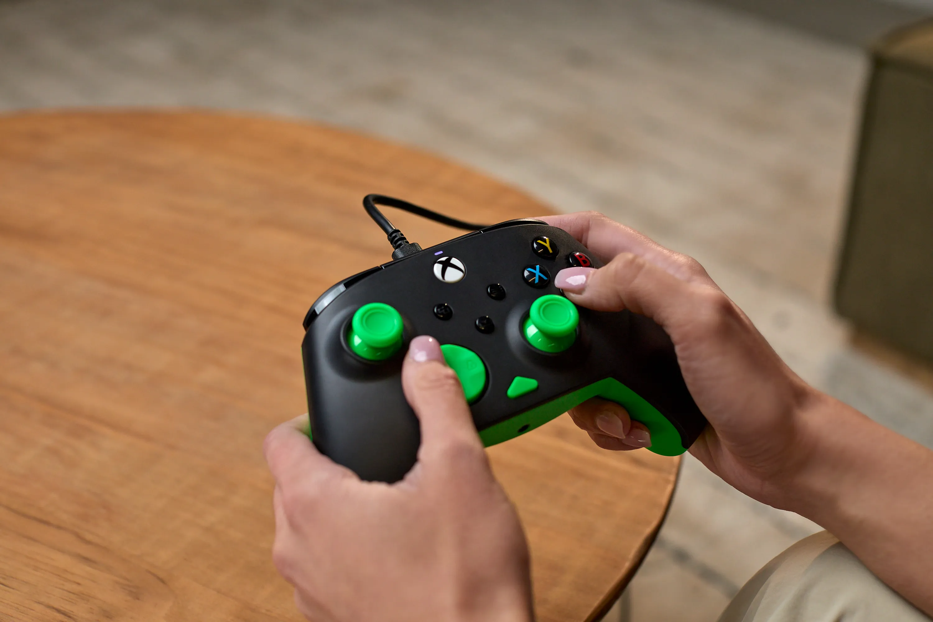 Turtle Beach Rematch Core Wired Controller for Xbox Series X|S, Xbox One &amp; Windows 10/11, Black &amp; Green