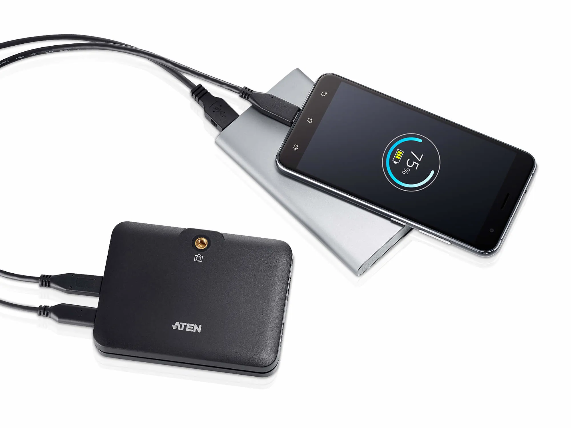 ATEN CAMLIVE Plus(HDMI to USB-C UVC Video Capt/PD 3.0,PowerPassThrough