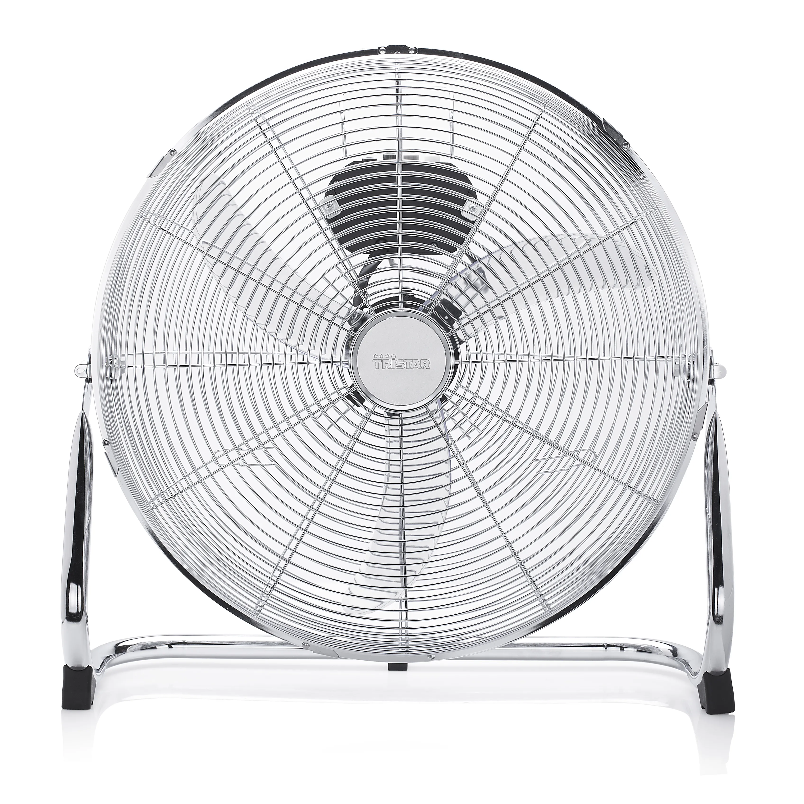 TRISTAR VE-5936 3-Speed Metal Floor Fan, 40 cm, 70 W, Silver