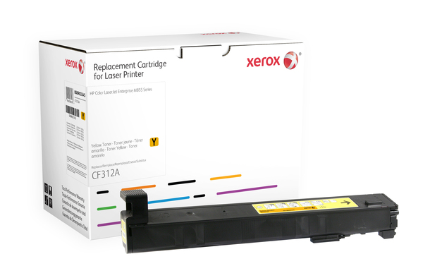 Xerox - Keltainen - v&auml;riainekasetti (vastaavuus: HP 826A) malleihin HP Color LaserJet Enterprise M855dn, M855x+, M855x+ NFC/Wireless direct, M855xh