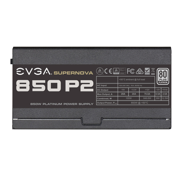 EVGA 850W SuperNOVA P2 850 - Power supply