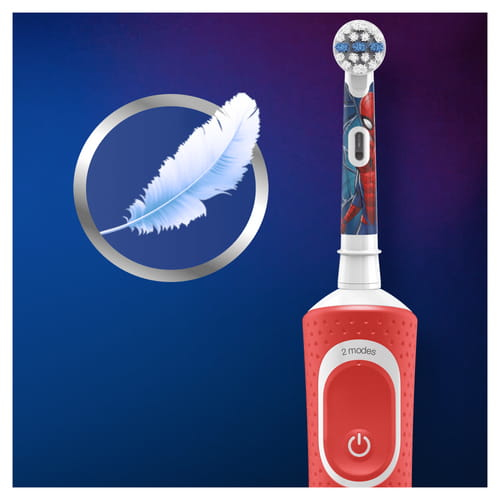 Oral-B Vitality Kids  -s&auml;hk&ouml;hammasharja, Punainen