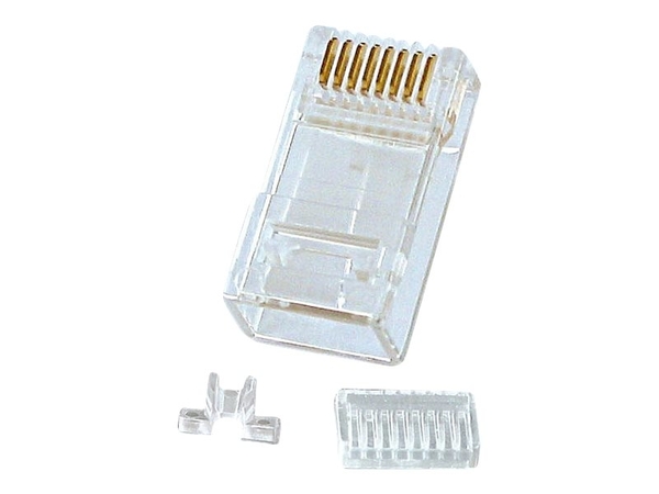 Lindy - RJ-45 (male) - UTP - CAT 6 - stranded (pack of 10) - network connector
