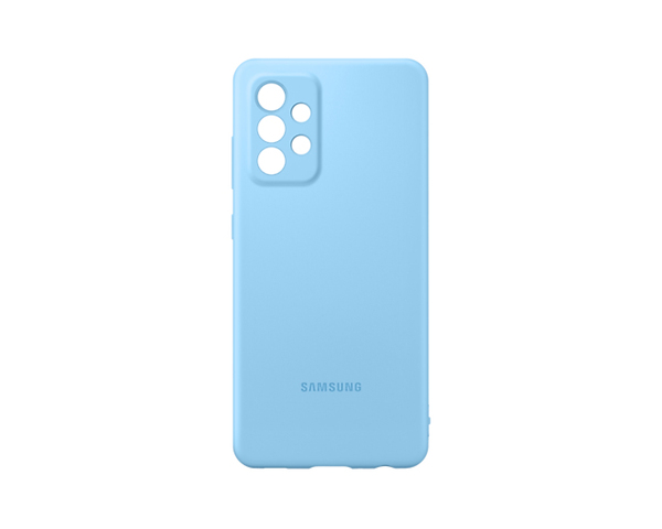 Samsung Silicone Cover, Galaxy A52 5G -suojakuori, Sininen