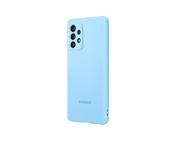Samsung Silicone Cover, Galaxy A52 5G -suojakuori, Sininen