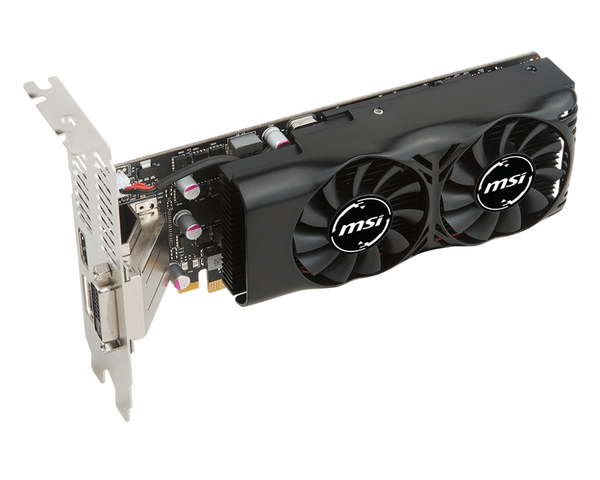 MSI GeForce GTX 1050 LP 2GB - Graphics card