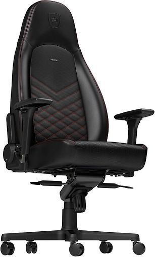 Noblechairs ICON - spelstol, svart/röd Noblechairs ICON - spelstol, svart/röd