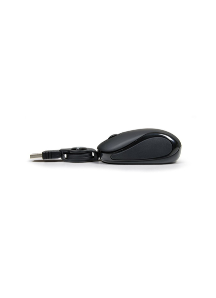 Port Designs USB Zip Cable -hiiri, Musta