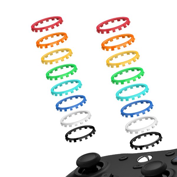 GameSir AC11 Controller Precision Rings 8-pack, moniv&auml;ri