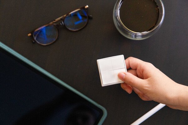 Shelly BLU Wall switch 4 ZB (Stand Alone) - Bluetooth-ohjausliittym&auml;