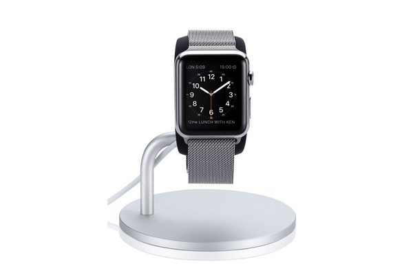 Just Mobile Lounge Dock - St&auml;ll f&ouml;r Apple Watch med justerbar vinkel