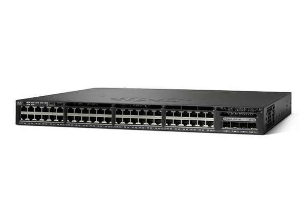Cisco Catalyst 3650-48FD-S - Kytkin - L3 - Hallinnoitu - 48 x 10/100/1000 (PoE+) + 2 x 10 Gigabit SFP+ - ty&ouml;p&ouml;yt&auml;, r&auml;kkiin asennettava - PoE+ (775 W)