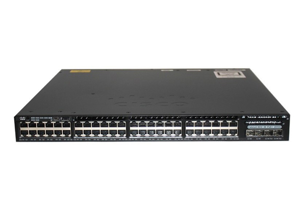 Cisco Catalyst 3650-48FD-S - Kytkin - L3 - Hallinnoitu - 48 x 10/100/1000 (PoE+) + 2 x 10 Gigabit SFP+ - ty&ouml;p&ouml;yt&auml;, r&auml;kkiin asennettava - PoE+ (775 W)