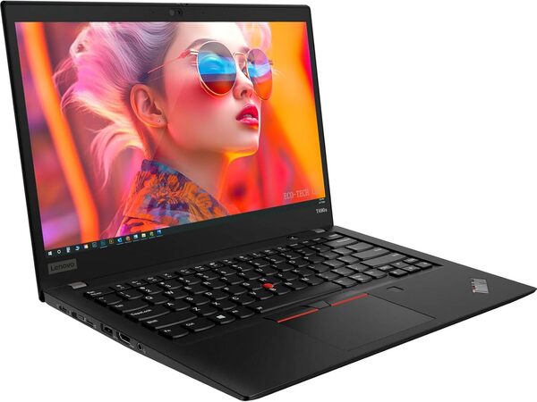 Lenovo ThinkPad T490s. 14" FHD, i7-8665U, 32 GB, 256 GB, Win 11 Pro - bärbar (Refurbished: B)