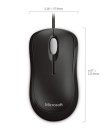 Microsoft Basic Optical Mouse -hiiri, Musta