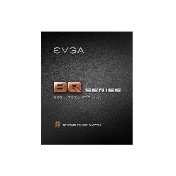 EVGA BQ 750W - Power supply, 80 Plus Bronze