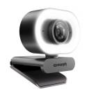 Streamplify CAM Plus + Ring Light, FullHD, 60FPS -web-kamera, Musta