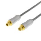 DELTACO PRIME optinen kaapeli digit. äänelle, TOSLINK-TOSLINK, 1m, m