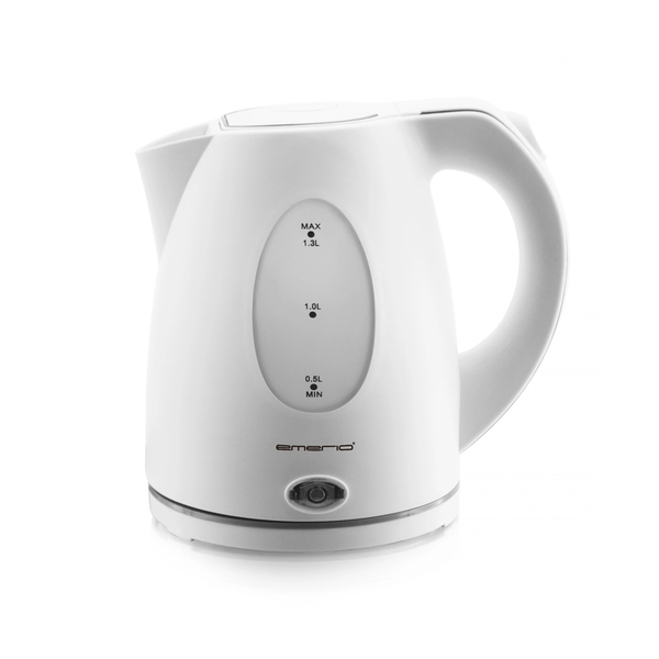 Emerio WK-106468.13 kettle, 1.3L, 2200W, White